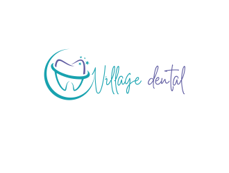 Village dental  logo design by giphone