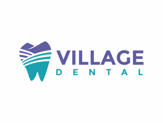 Village dental  logo design by mutafailan