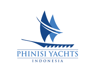 Phinisi Yachts Indonesia logo design by logolady