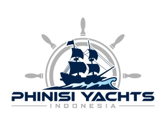Phinisi Yachts Indonesia logo design by daywalker