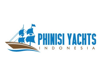Phinisi Yachts Indonesia logo design by daywalker