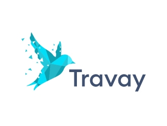travay logo design by nehel