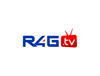 R4G.TV logo design by jpdesigner