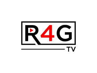 R4G.TV logo design by labo
