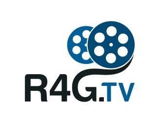 R4G.TV logo design by logoviral