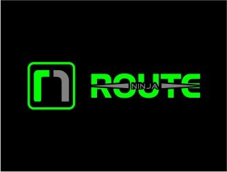 Route Ninja logo design by 6king