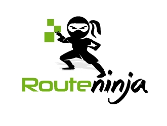 Route Ninja logo design by ElonStark
