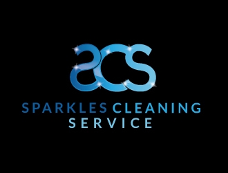sparkles cleaning service logo design by a.holowacz