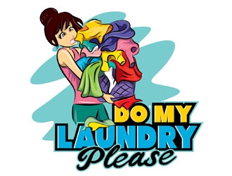 Do My Laundry Please logo design by shere