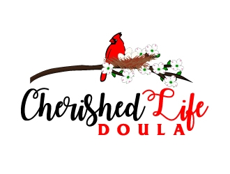 Cherished Life Doula logo design by KDesigns