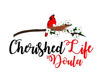 Cherished Life Doula logo design by KDesigns