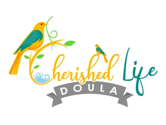 Cherished Life Doula logo design by Suvendu