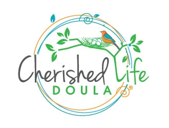 Cherished Life Doula logo design by shere