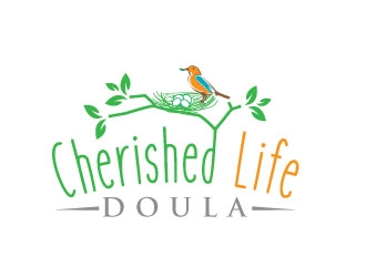 Cherished Life Doula logo design by shere