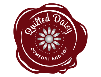 Quilted Daisy logo design by aldesign