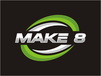 Make 8 logo design by bunda_shaquilla