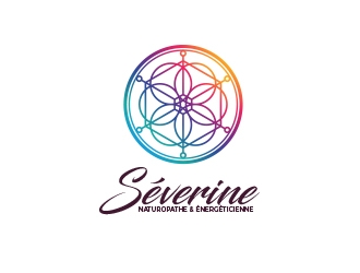 Séverine Baron logo design by MarkindDesign