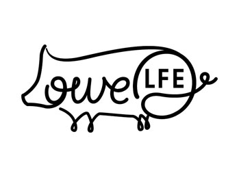 Lowe LFE Q or BBQ logo design by shere