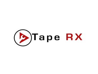Tape RX  logo design by bougalla005