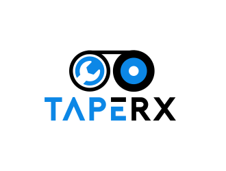 Tape RX  logo design by serprimero