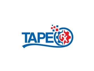 Tape RX  logo design by riezra