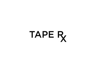 Tape RX  logo design by L E V A R