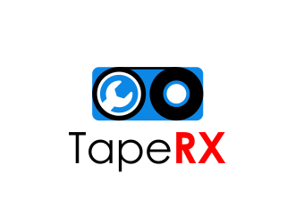 Tape RX  logo design by serprimero