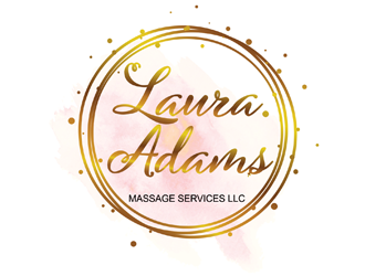Laura Adams Massage Services llc logo design by logolady
