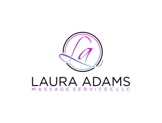 Laura Adams Massage Services llc logo design by imagine