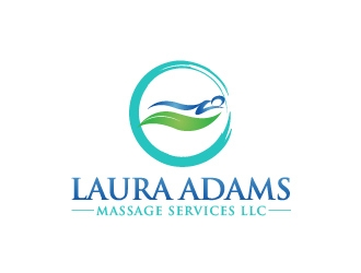 Laura Adams Massage Services llc logo design by usef44
