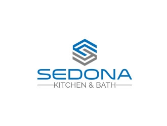 Sedona Kitchen & Bath logo design by JackPayne