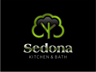 Sedona Kitchen & Bath logo design by MagnetDesign