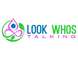 Look Whos Talking logo design by fawadyk