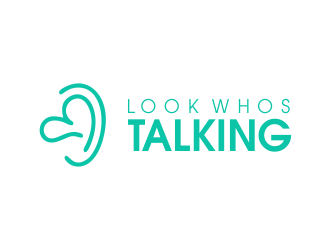 Look Whos Talking logo design by JessicaLopes
