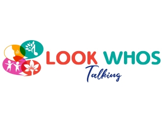 Look Whos Talking logo design by fawadyk