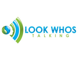 Look Whos Talking logo design by shere