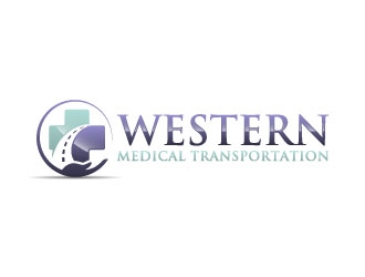 Western Medical Transportation logo design by pixalrahul