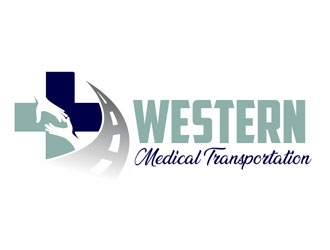 Western Medical Transportation logo design by LogoInvent
