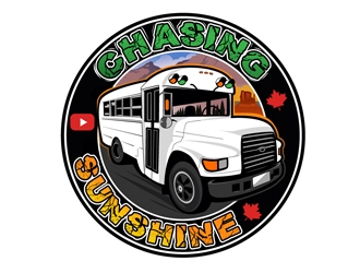 Chasing Sunshine logo design by DreamLogoDesign