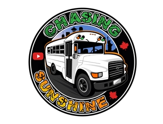 Chasing Sunshine logo design by DreamLogoDesign