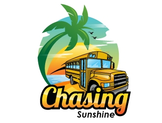 Chasing Sunshine logo design by Suvendu