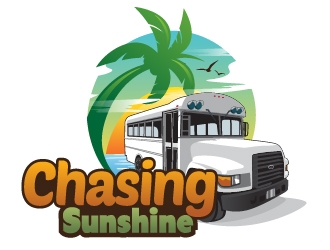 Chasing Sunshine logo design by Suvendu