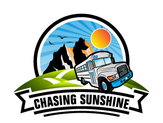 Chasing Sunshine logo design by jpdesigner