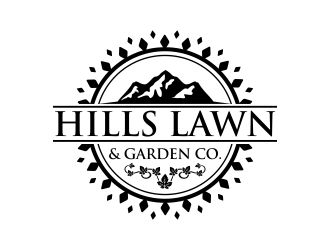 HILLS LAWN & GARDEN CO. logo design by AisRafa
