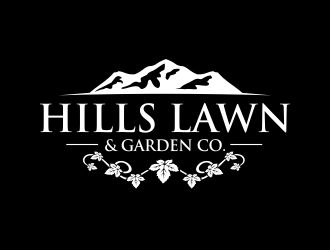 HILLS LAWN & GARDEN CO. logo design by AisRafa