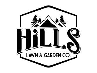 HILLS LAWN & GARDEN CO. logo design by cikiyunn