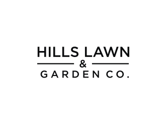 HILLS LAWN & GARDEN CO. logo design by EkoBooM