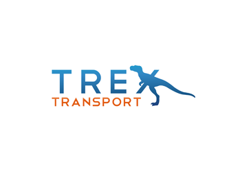 Trex Transport logo design by bomie