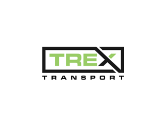 Trex Transport logo design by ndaru