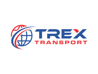 Trex Transport logo design by tsumech